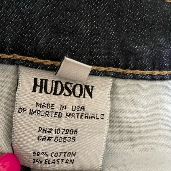 Hudson MUSE CROP SKINNY W/5in CUFF Size 27 Color DMOS - Picture 9 of 11